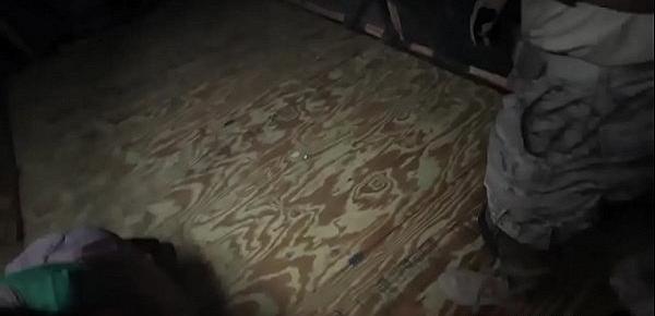 Teen after club Sneaking in the Base!